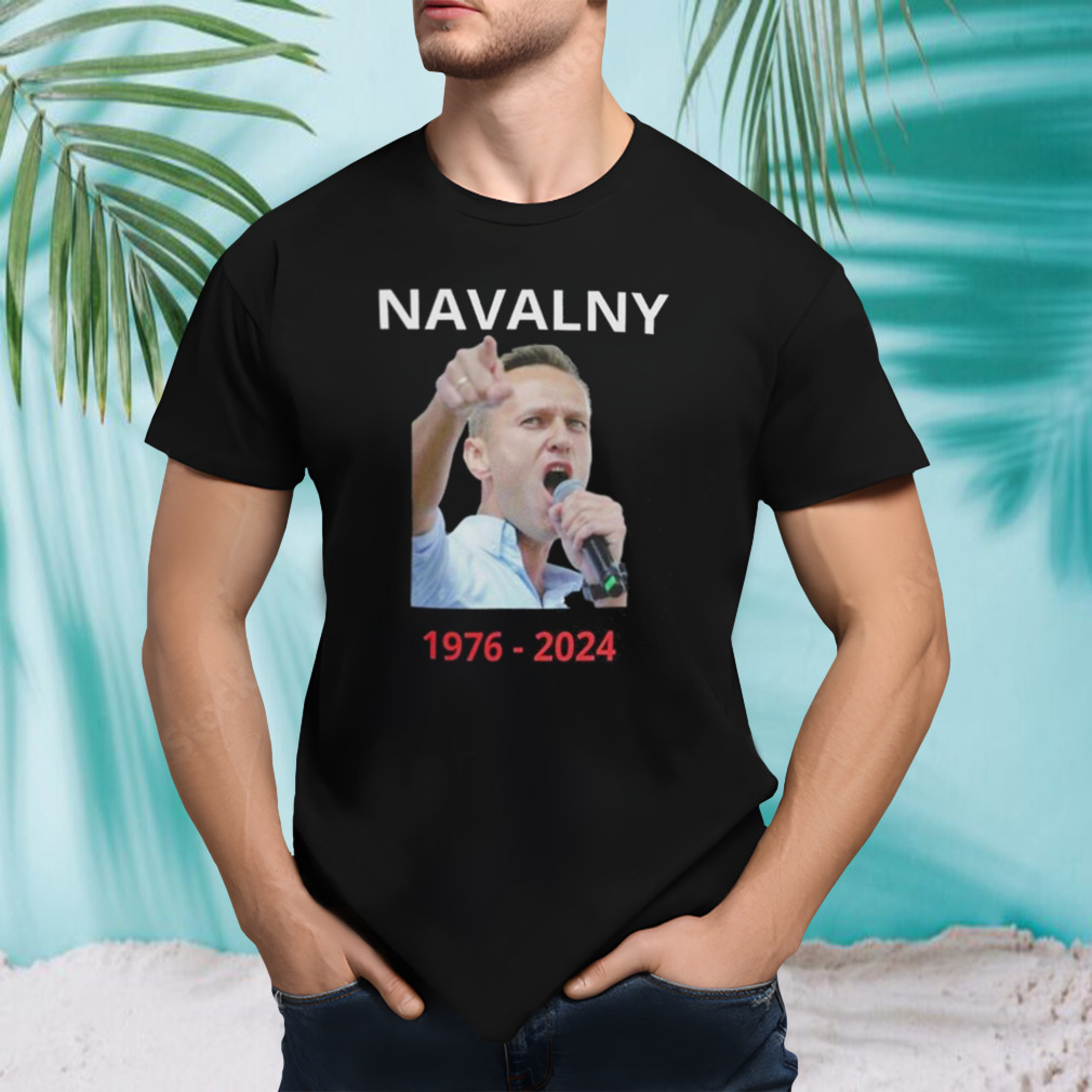 Neutral Alexei Navalny Must Have Navalny 1976 2024 T-shirt
