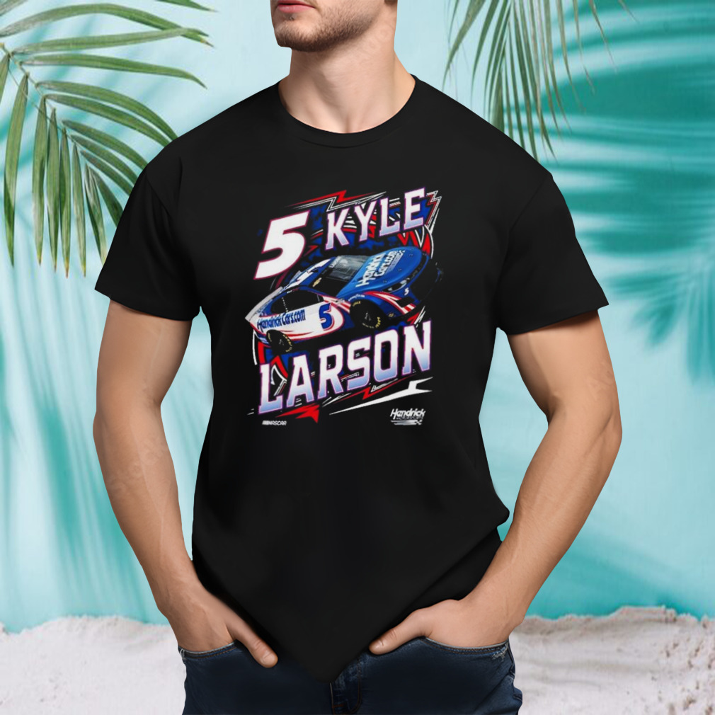 Kyle Larson Hendrick Motorsports Team Collection Navy HendrickCars.com Car T-shirt