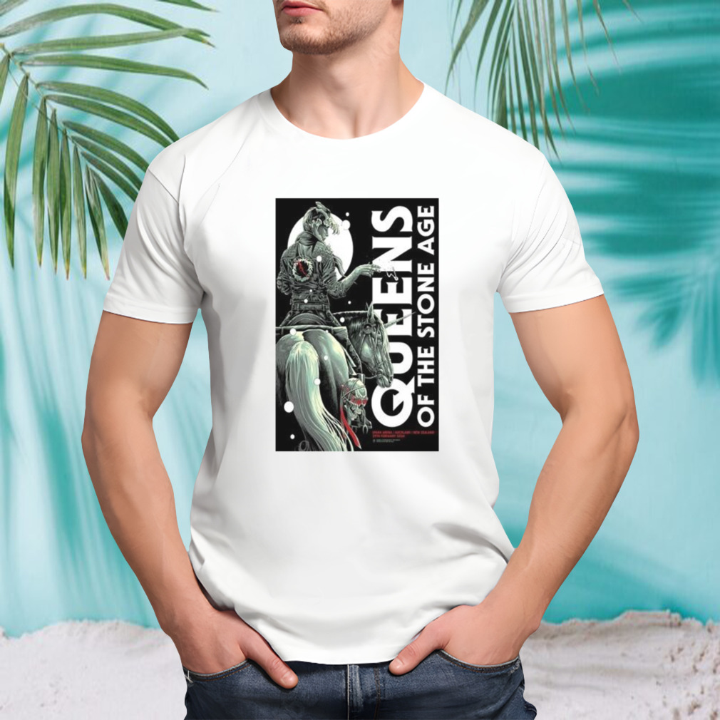 Queens Of The Stone Age Feb 29 2024 At Spark Arena In Auckland NZ Shirt
