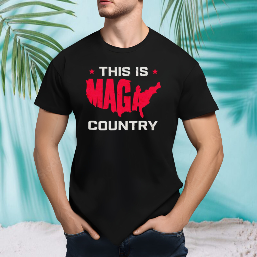 This is maga country USA map shirt