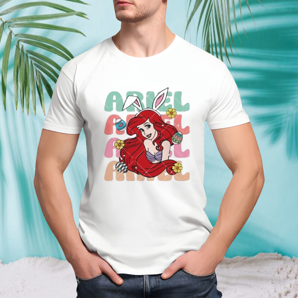 Disney Ariel Princess Easter Ariel Bunny shirt