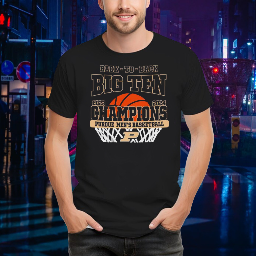 Back To Back Big Ten Champions Purdue Boilermakers Basketball shirt