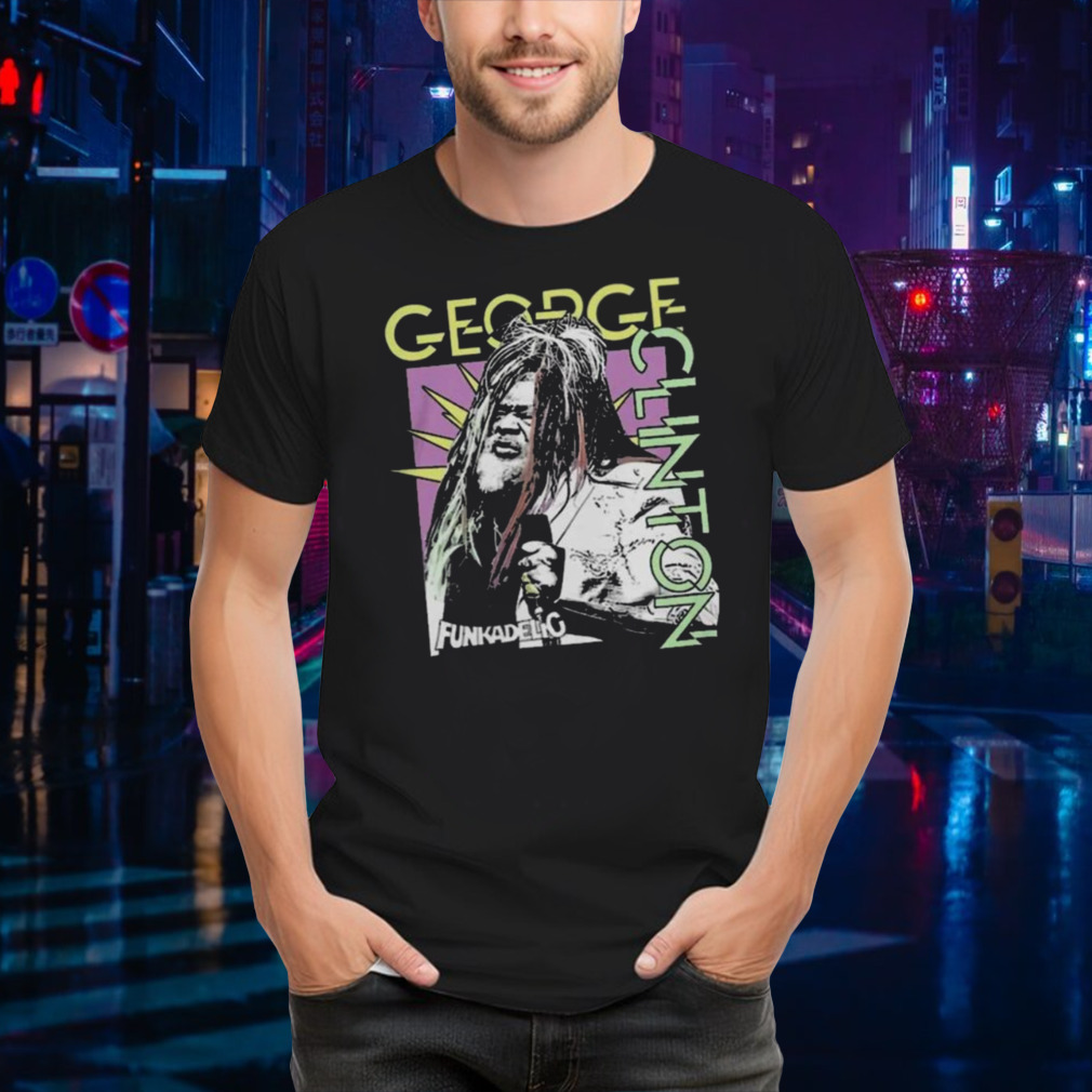 George Clinton Parliament Funkadelic Merch Funkadelic Comic Burst T-Shirt