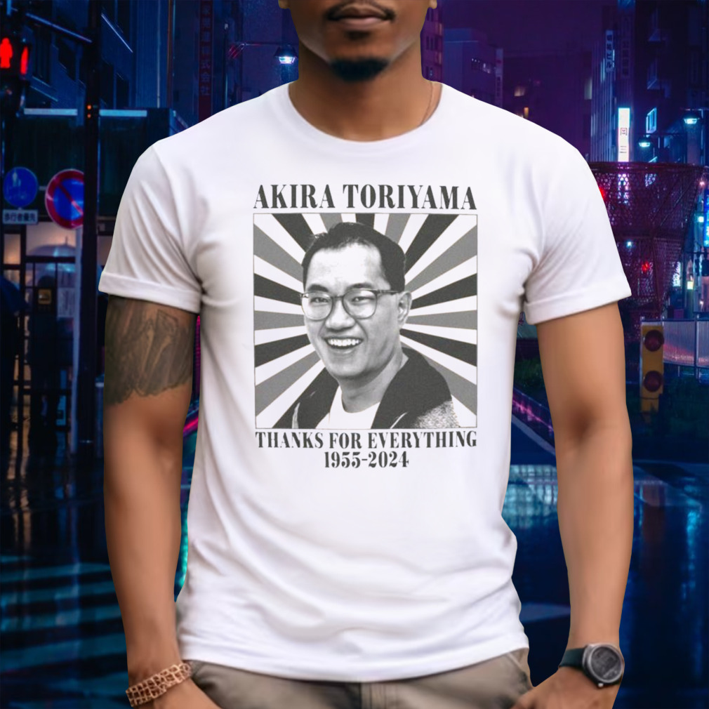 Akira Toriyama thanks for everything 1955-2024 Shirt
