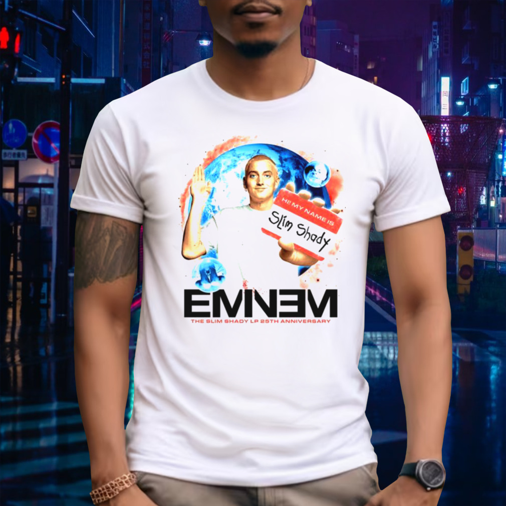 Eminem Merch Store Slim Shady Eminem Sslp25 Name Tag Attractive T Shirt