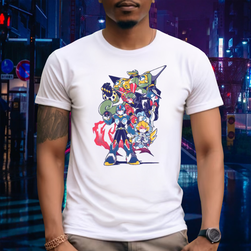 Mega Man New Armor X 2024 T shirt