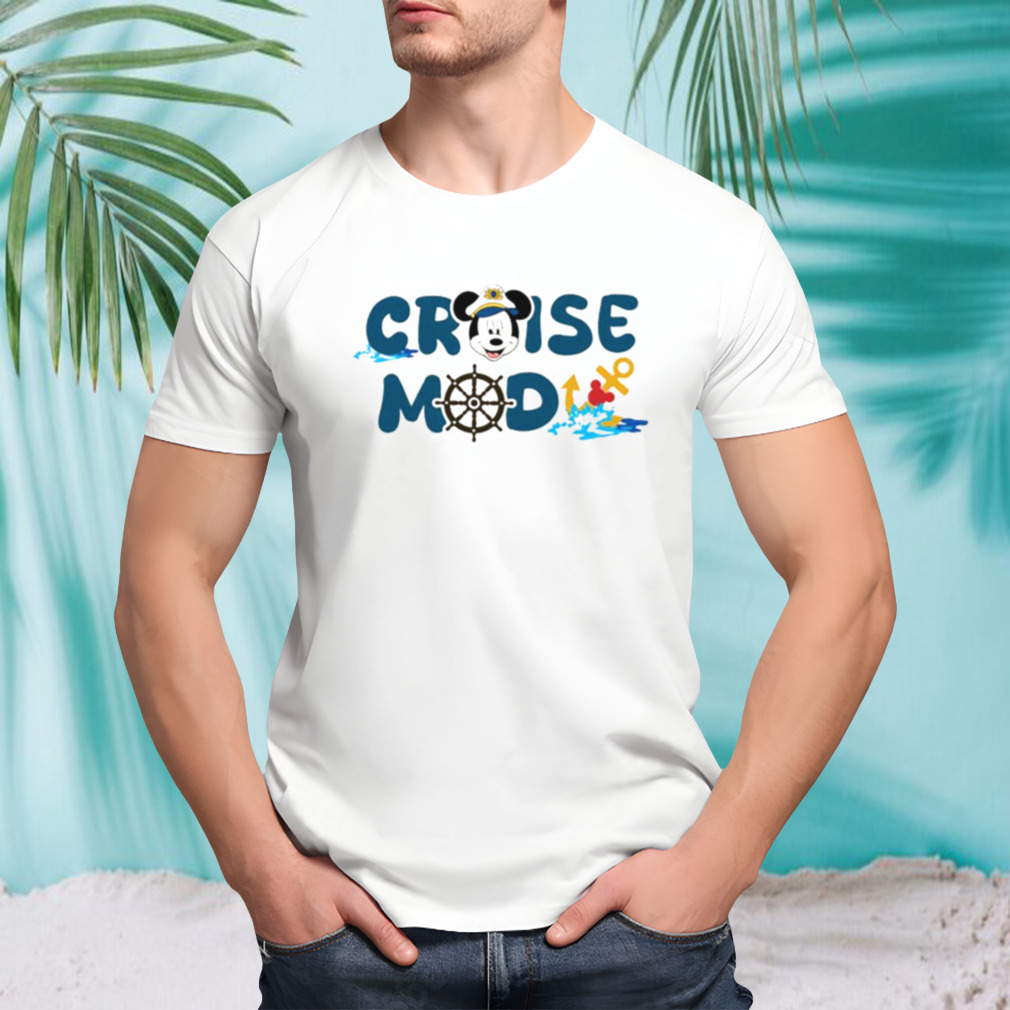 Comfort Colors Cruise Mode Mickey Family Disney Trip T Shirts