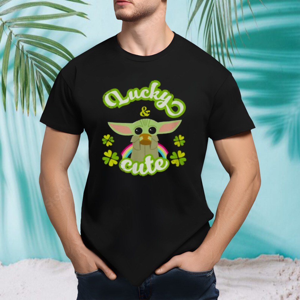 Star Wars The Mandalorian St Patrick’s Day Lucky & Cute T Shirt