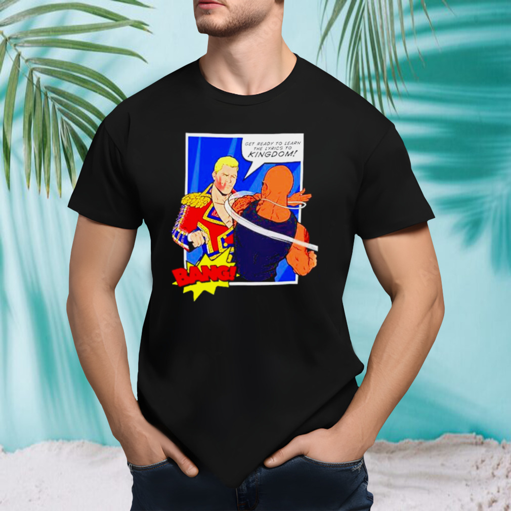 The Rock slap Cody Rhodes get ready to learn the lyrics to kingdom shirt
