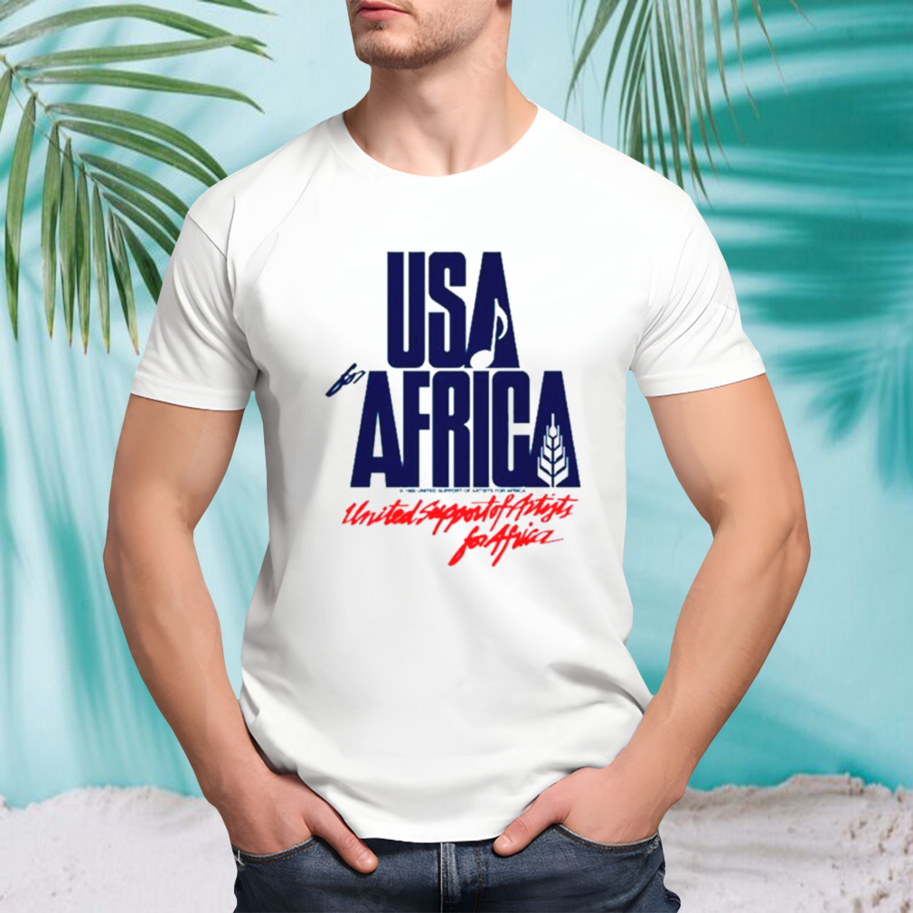 USA for Africa shirt