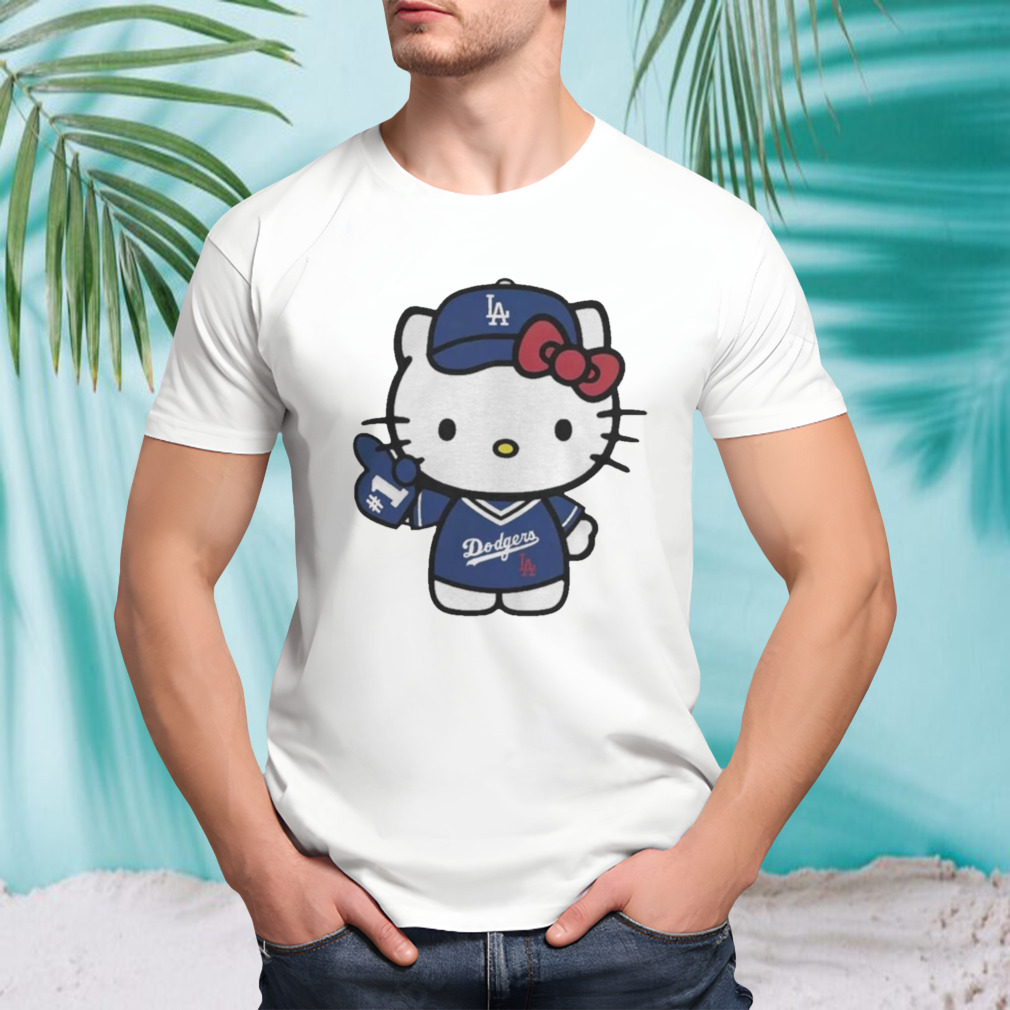 Hello Kitty Dodgers T-Shirt
