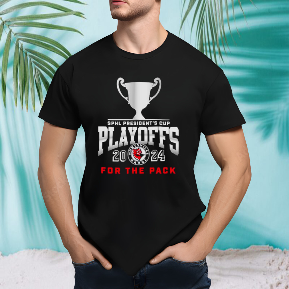 Huntsville Havoc 2024 SPHL President’s cup playoffs for the pack shirt