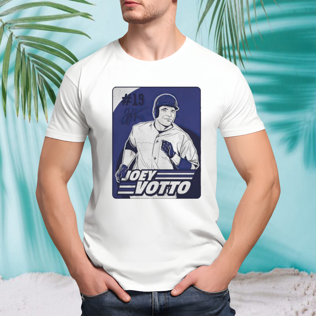 Joey Votto Toronto Baseball Card Vintage signature T-Shirt