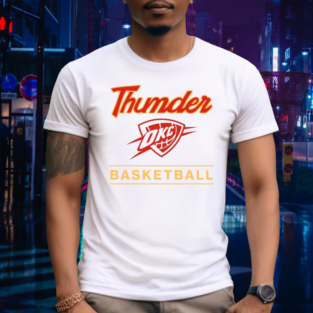 Okc Thunders Basketball Logo Nba Shirt