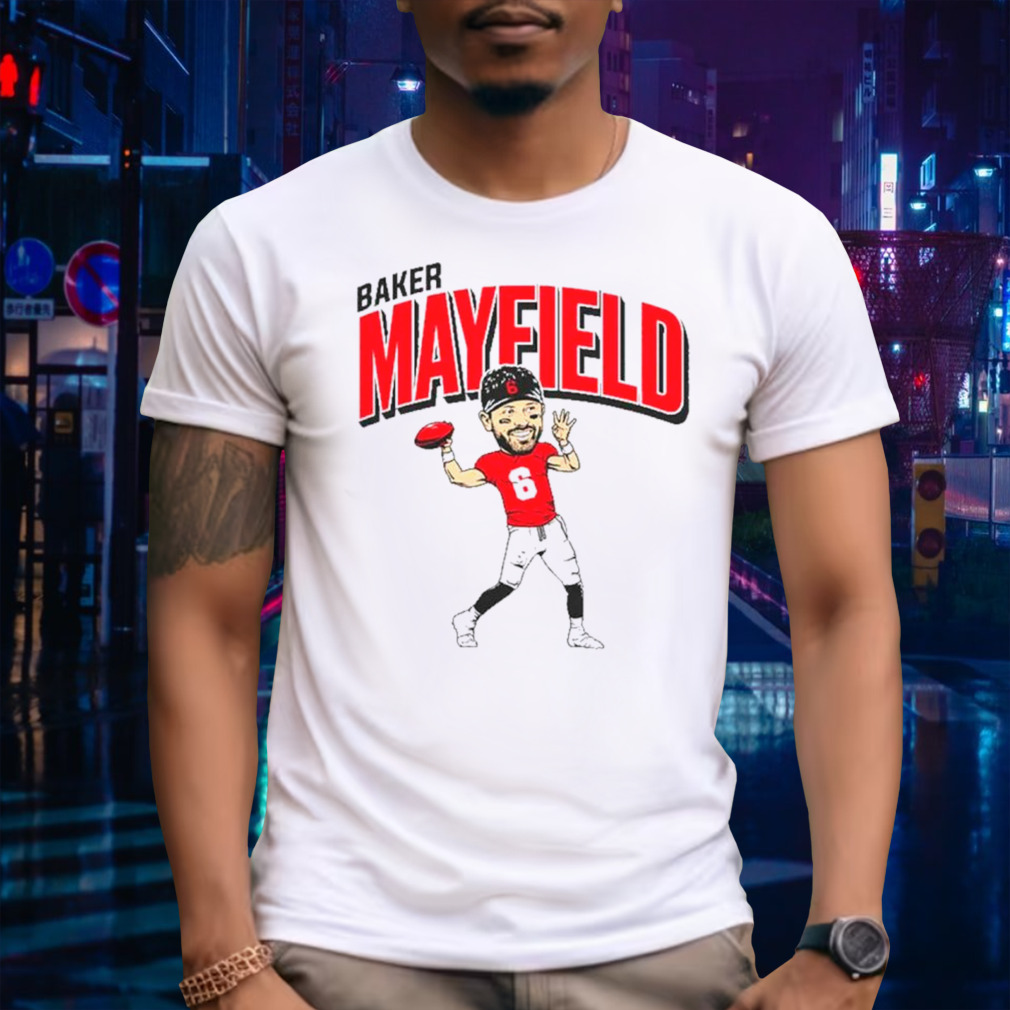 Tampa Bay Buccaneers Baker Mayfield Caricature shirt