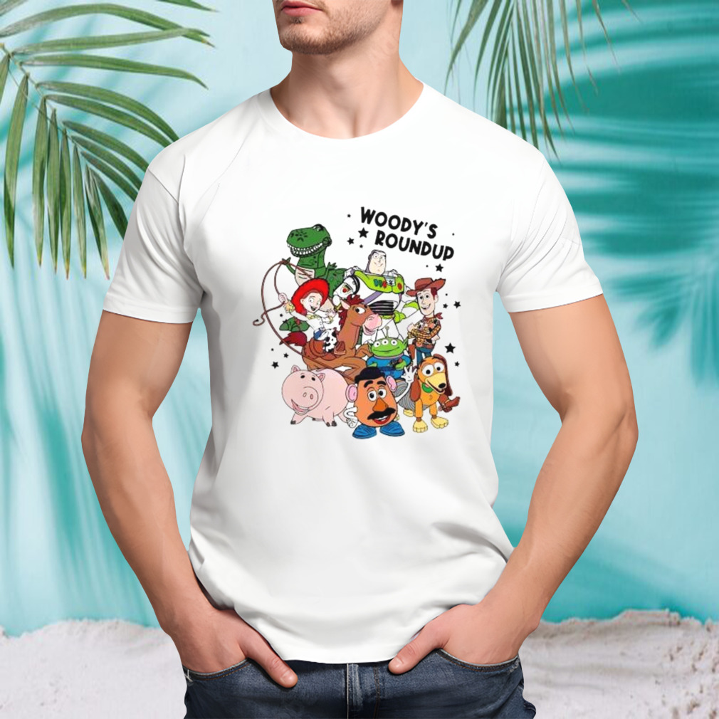 Toy Story All Characters Woody’s Roundup Friends shirt
