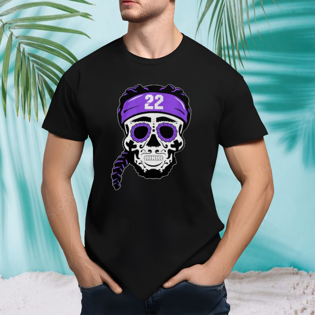 Derrick Henry Baltimore Sugar Skull shirt