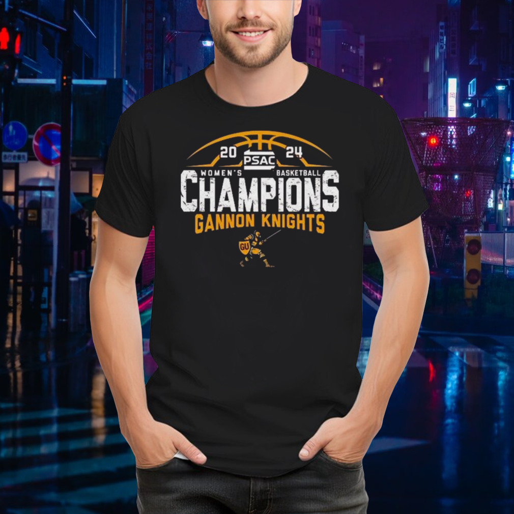 Gannon University Women’s Basketball 2024 PSAC Tournament Champions Shirt