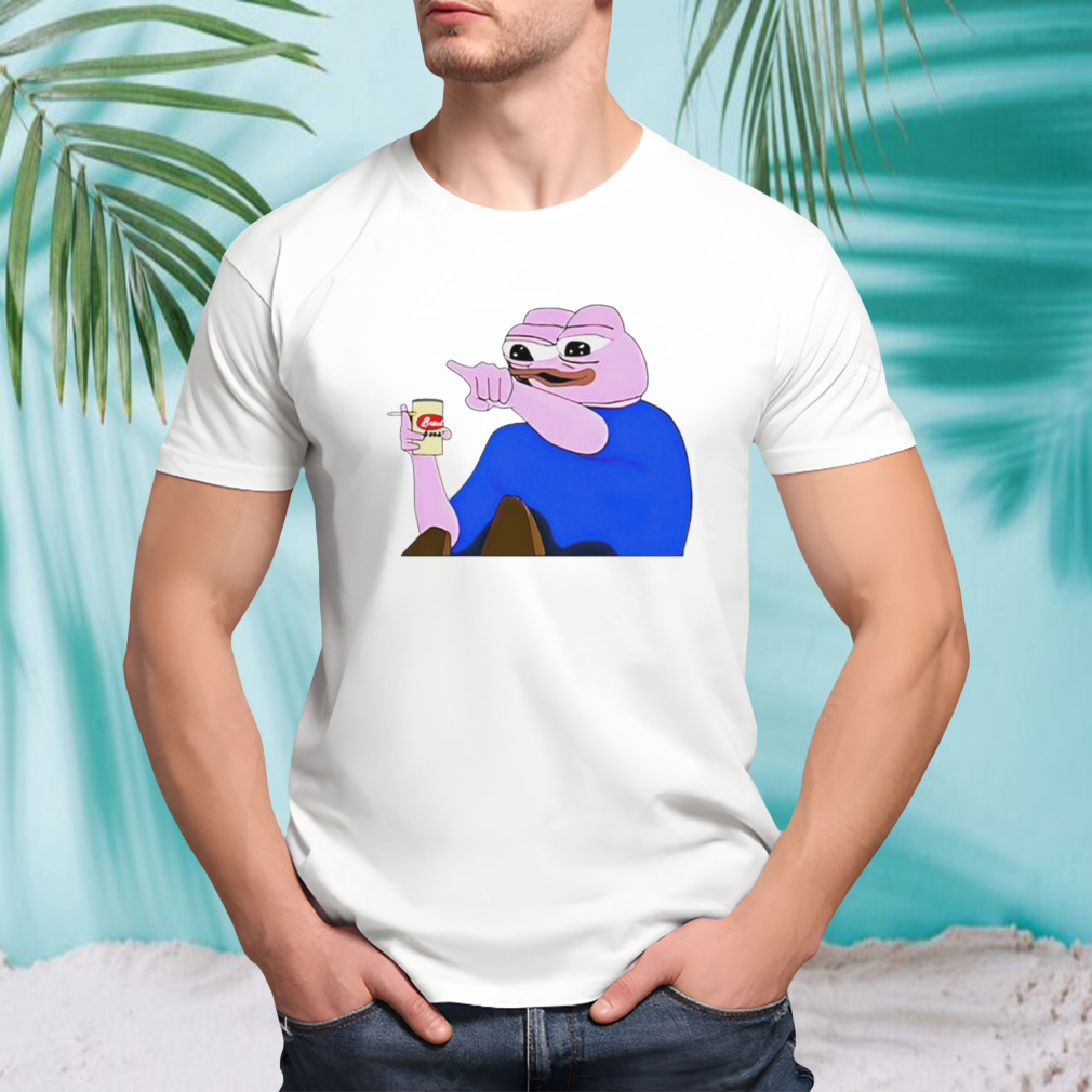 Haider wearing Pork shirt