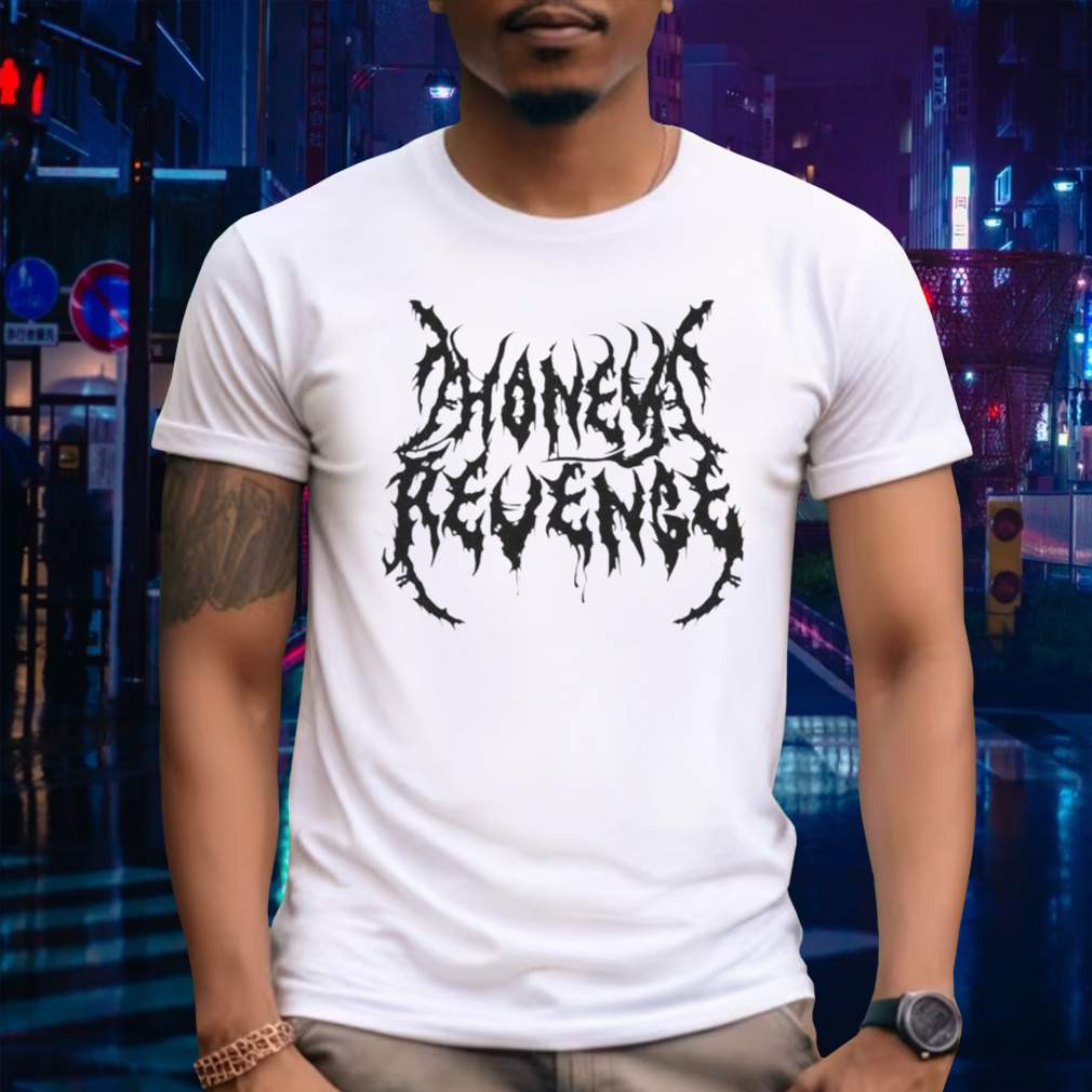 Honey Revenge Death Metal Logo Unicorn T-shirt