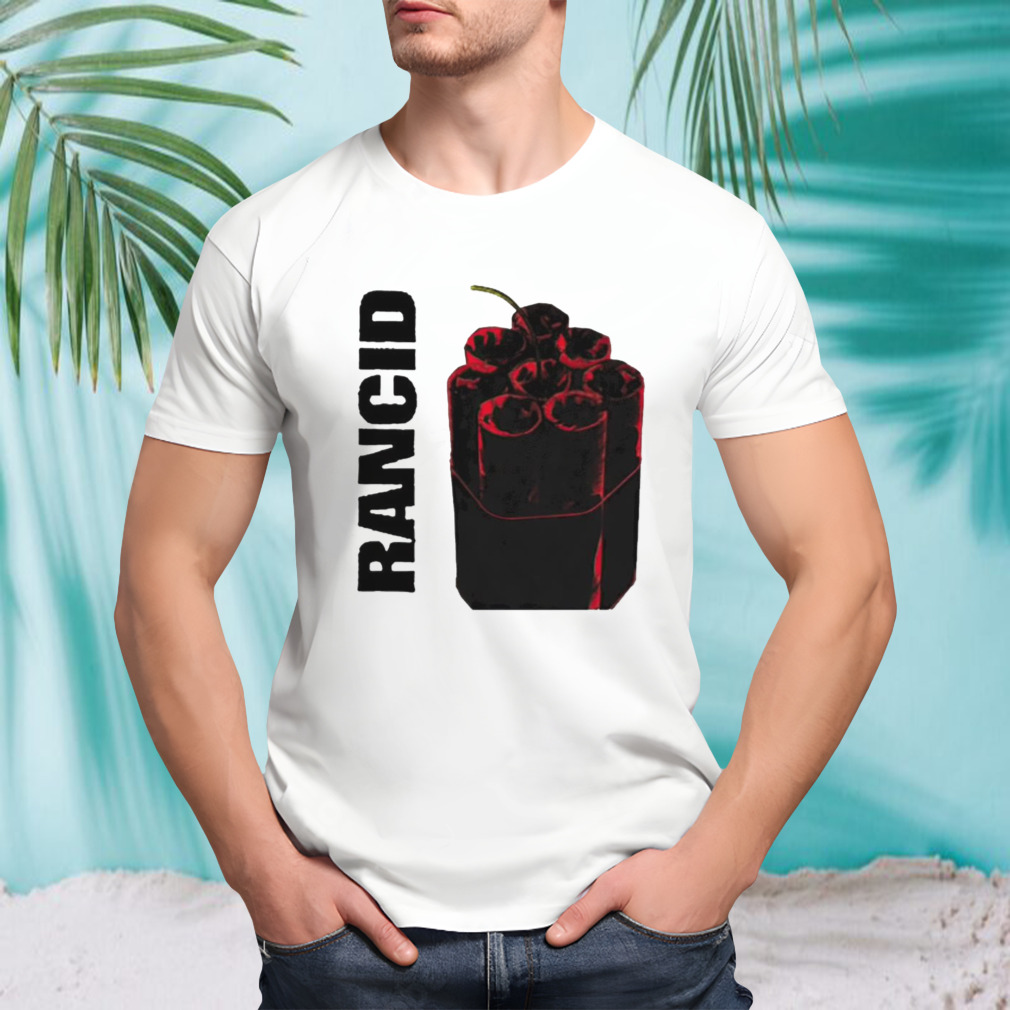 Rancid fire-cracker shirt