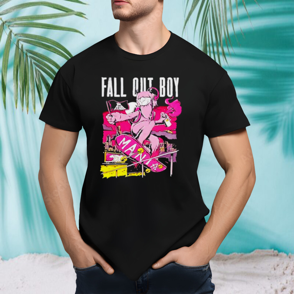 Skating llama muscle shirt