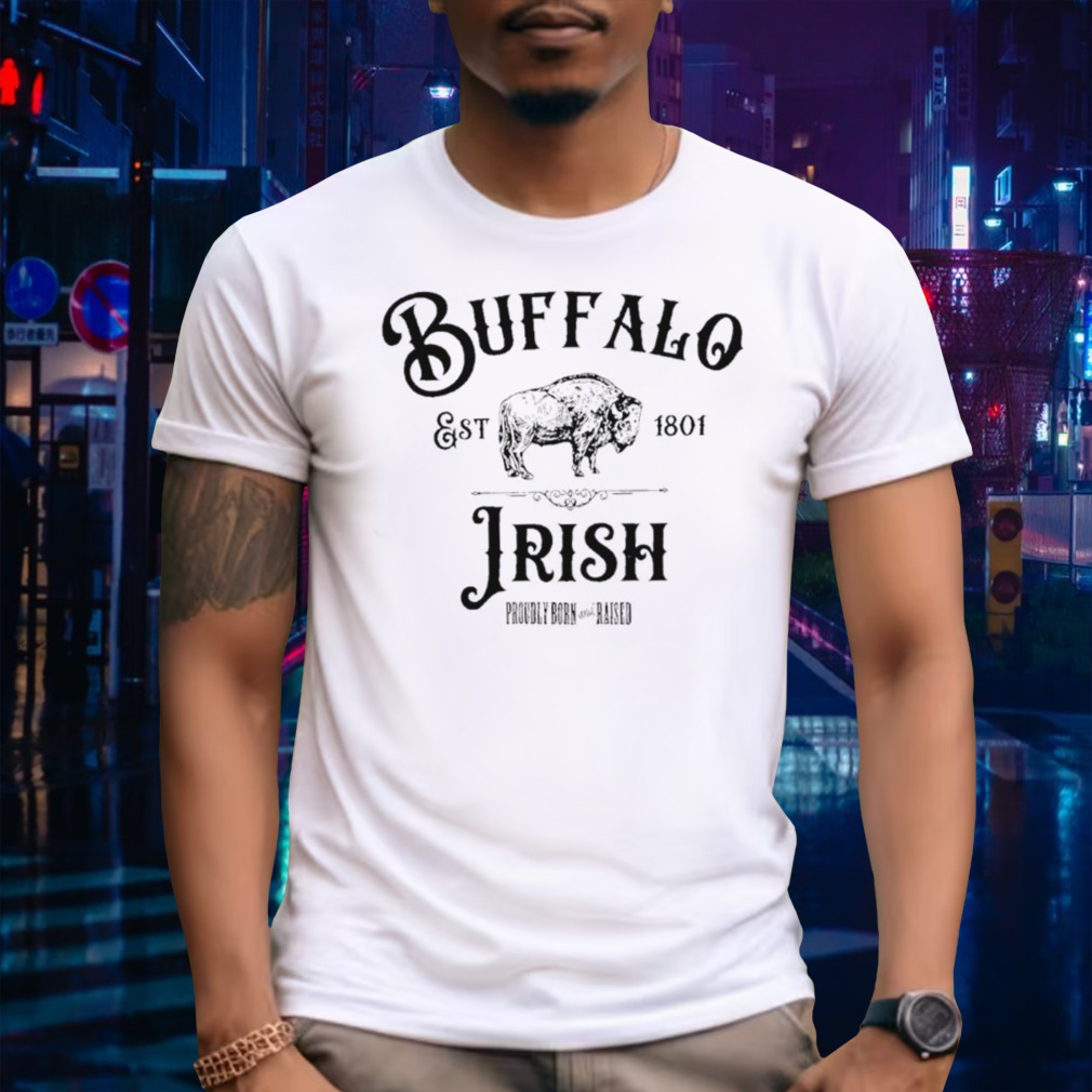 Buffalo Irish Est 1801 retro shirt