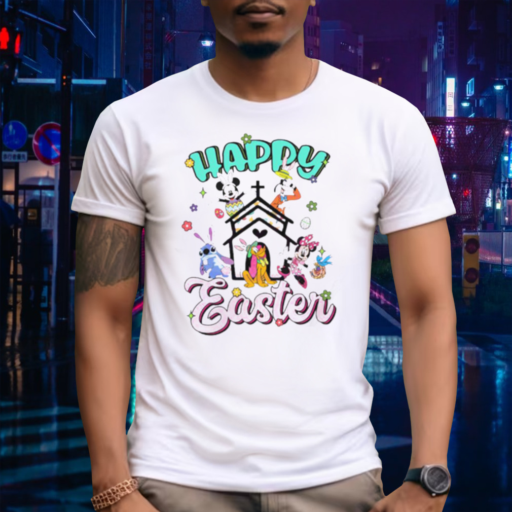 Happy Easter Disney Bunny Characters shirt