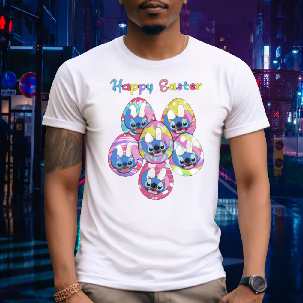 Happy Easter Disney Stitch Bunny shirt