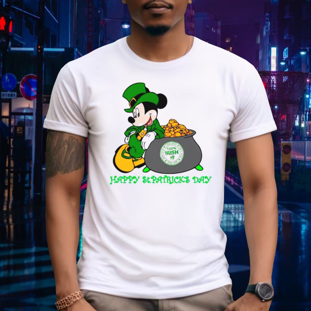 Happy St Patrick’s day Mickey Irish shirt