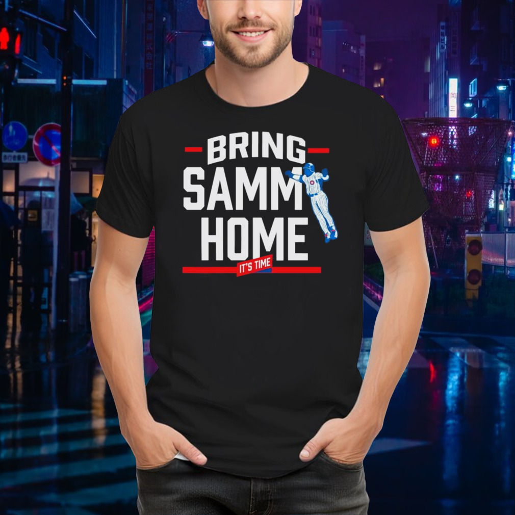 Its Time Bring Samm Home Chicago Cubs Baseball Shirt
