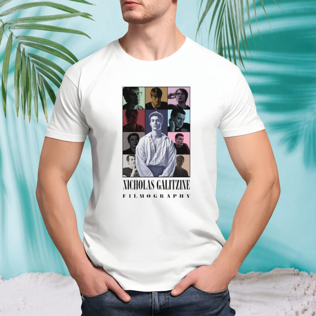 Nicholas Galitzine filmography eras tour shirt