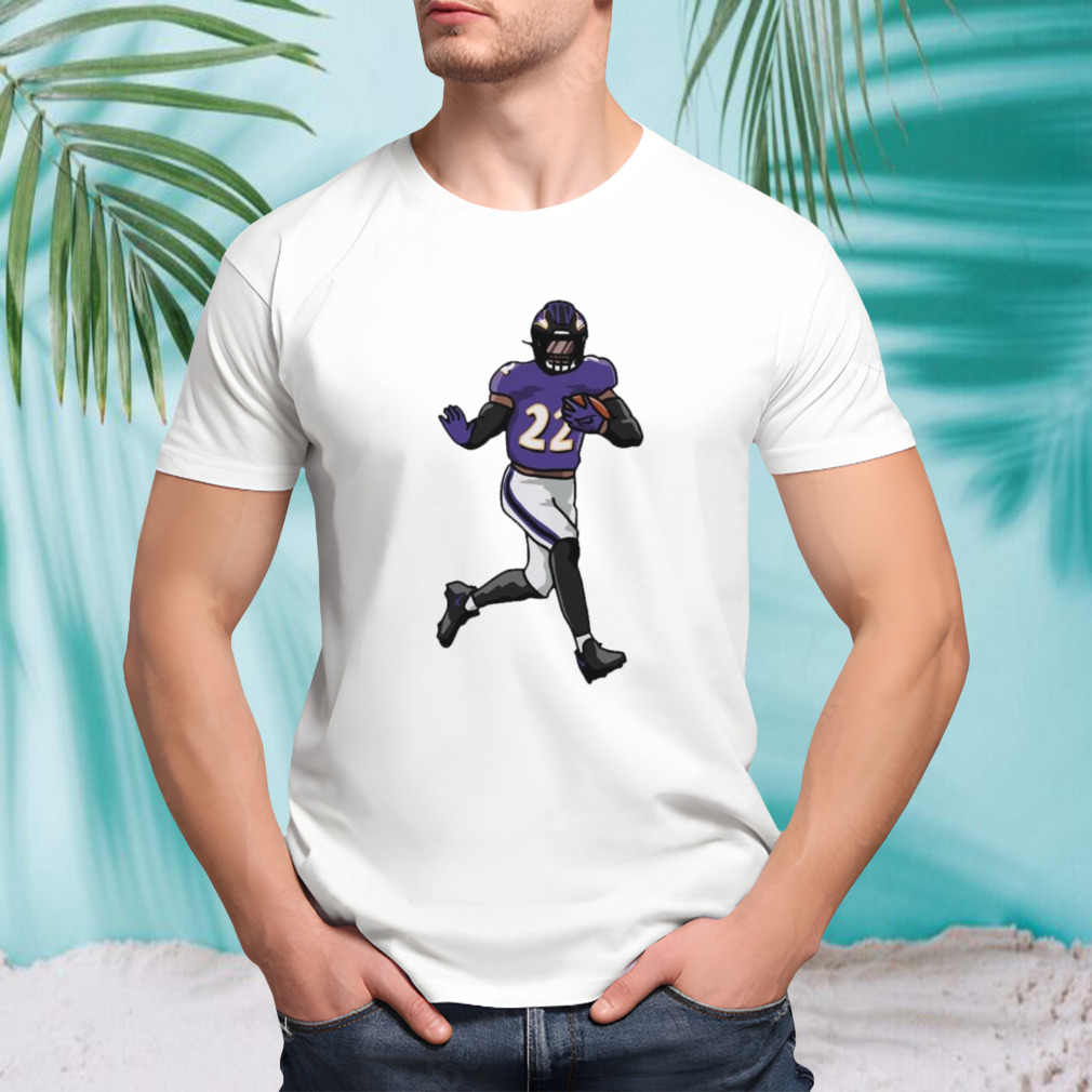 Baltimore Ravens Derrick Henry Running Holding Ball shirt