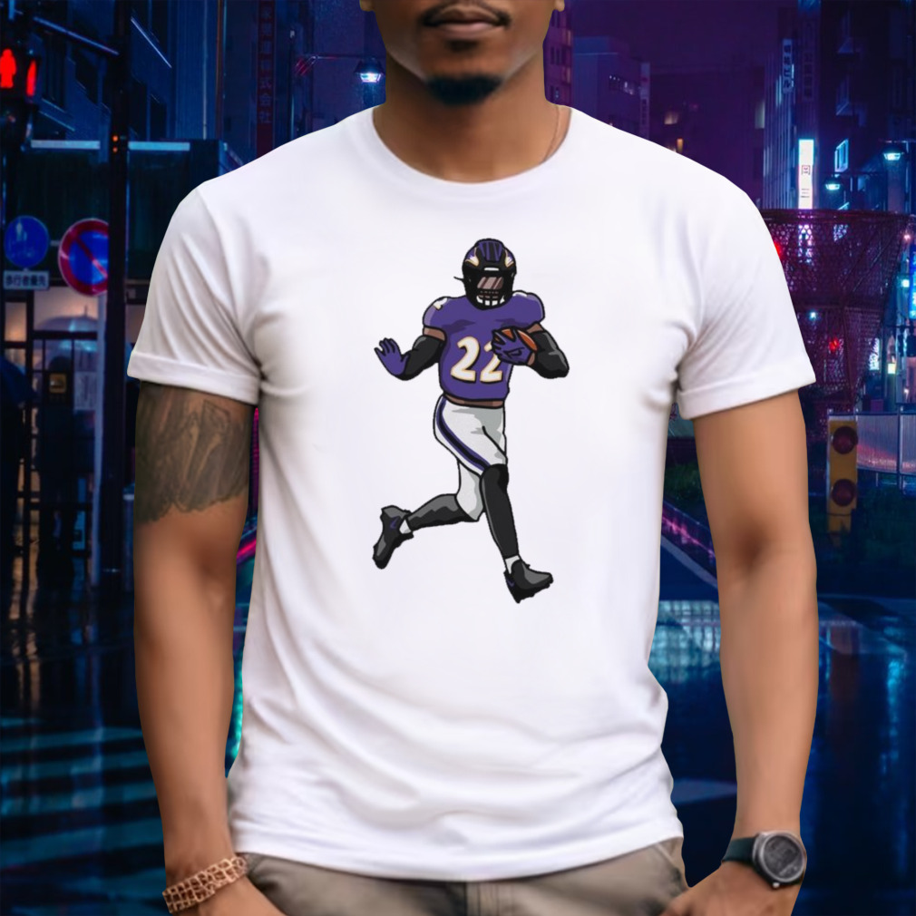 Baltimore Ravens Derrick Henry Running Holding Ball shirt