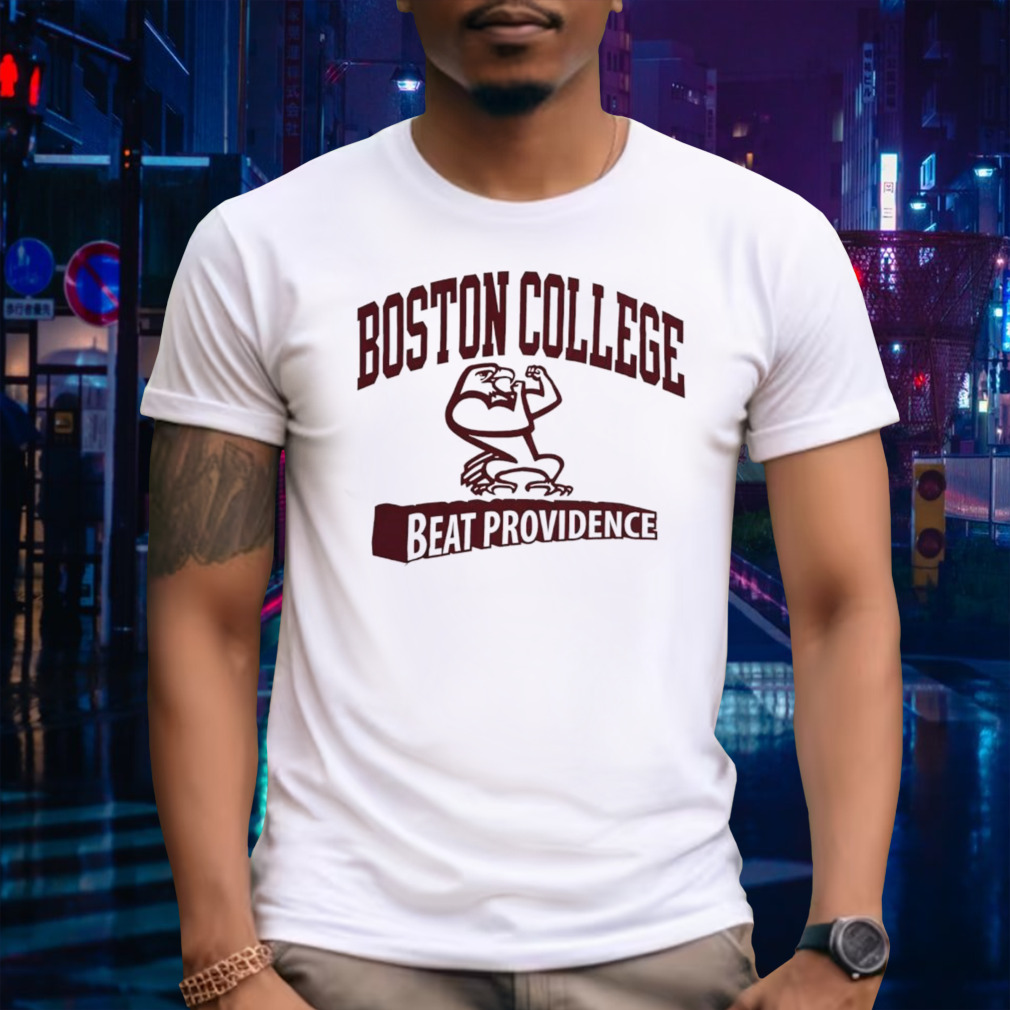 Boston college beat providence shirt