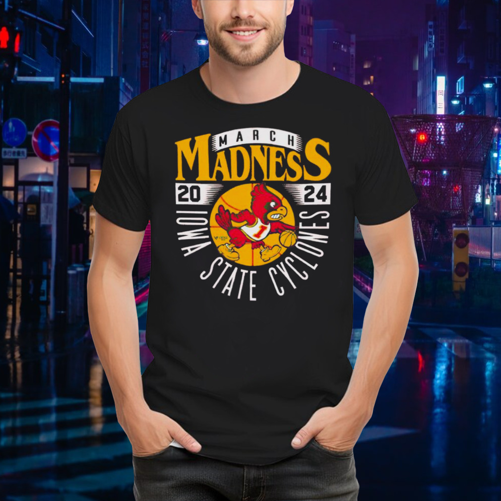 Iowa State Cyclones 2024 March Madness Mascot Shirt