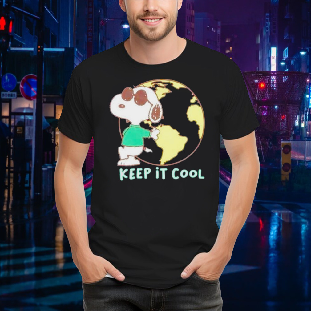 Snoopy keep it cool shirt