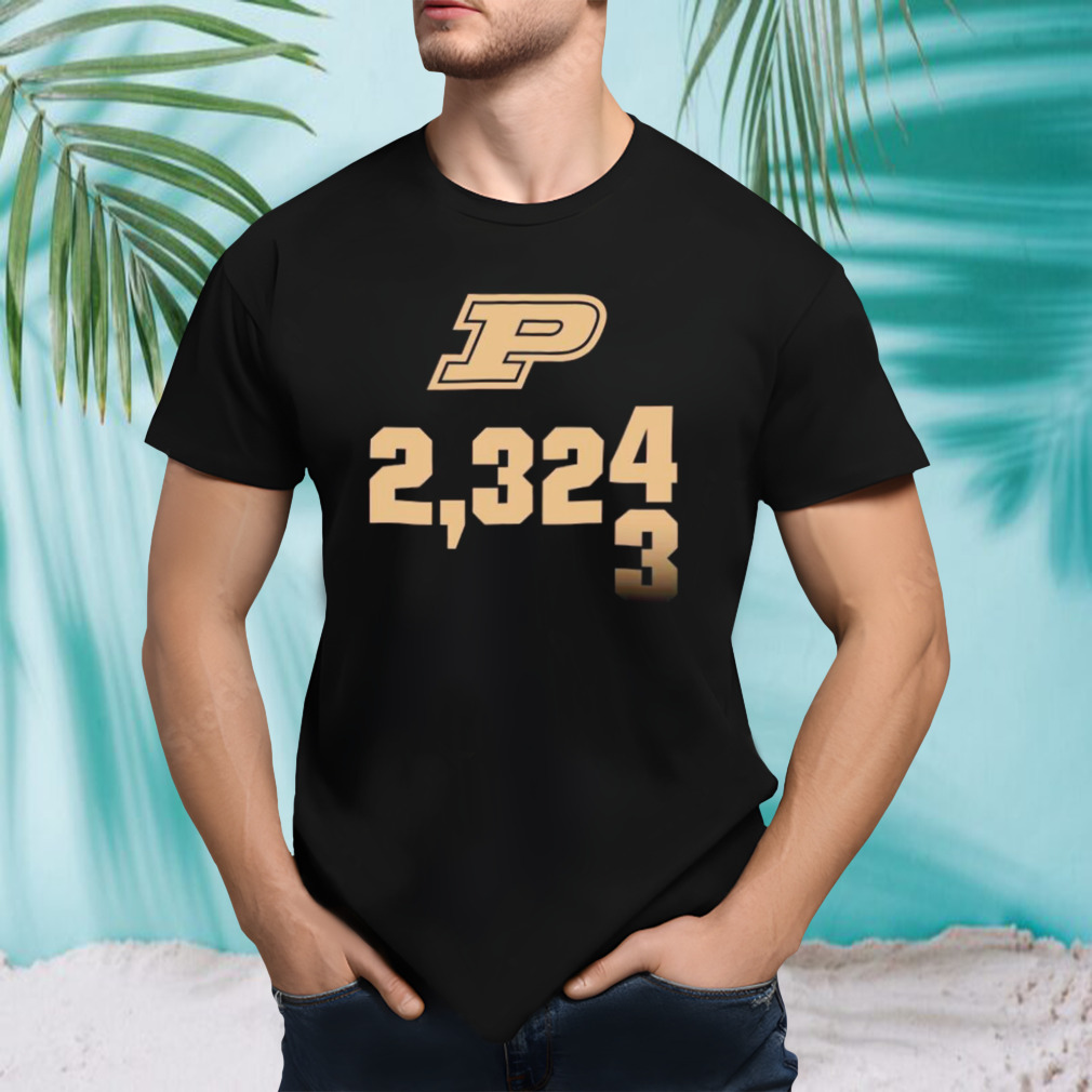 Zach Edey Purdue Boilermakers All time scorer shirt