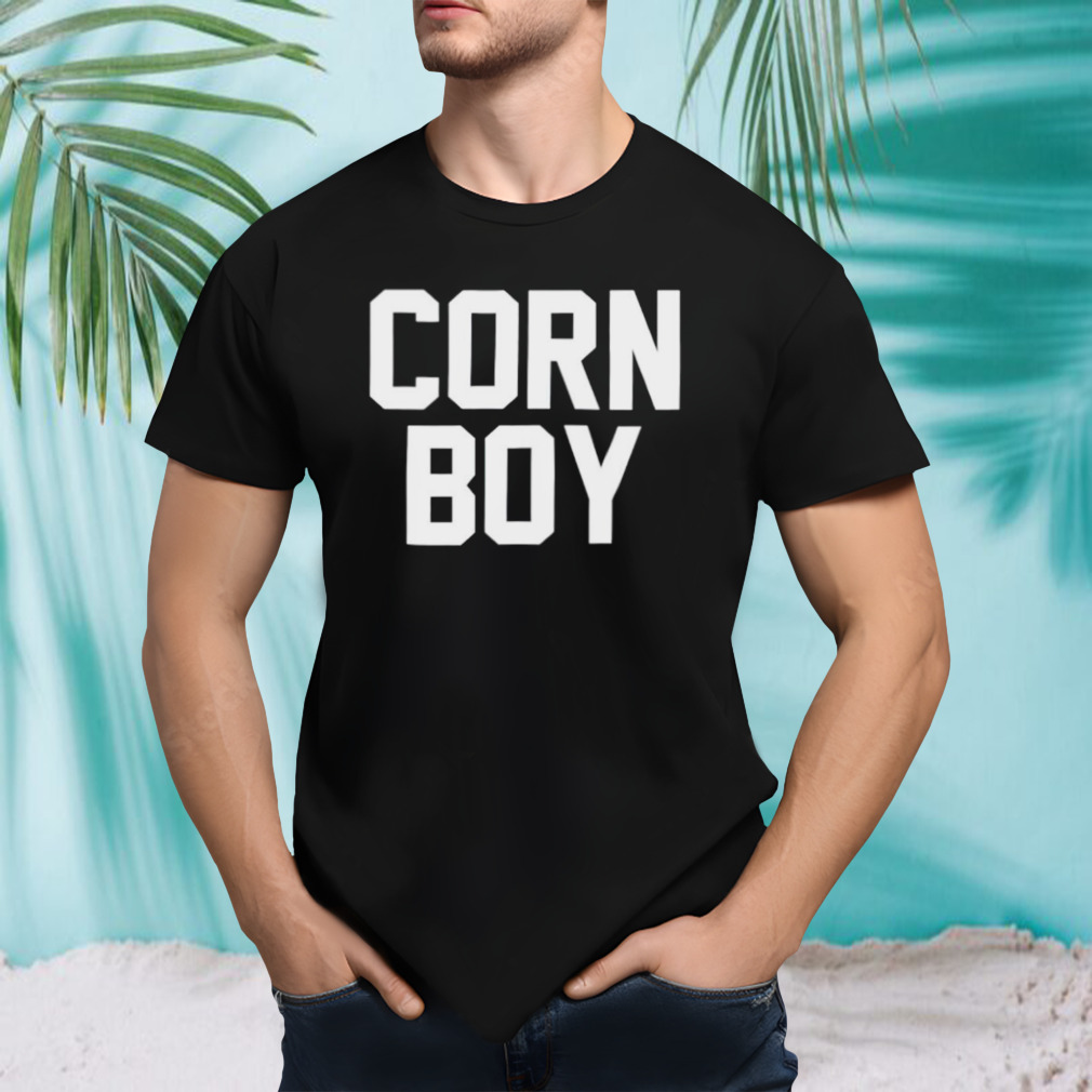Corn boy Nebraska shirt