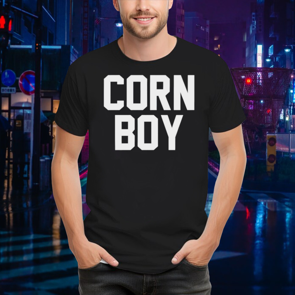 Corn boy Nebraska shirt