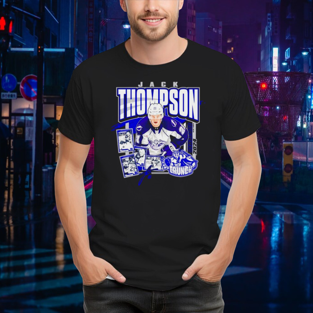 Jack Thompson Syracuse Crunch hockey player shirt