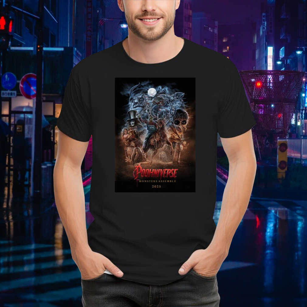 Poohniverse Monsters Assemble 2025 T-shirt