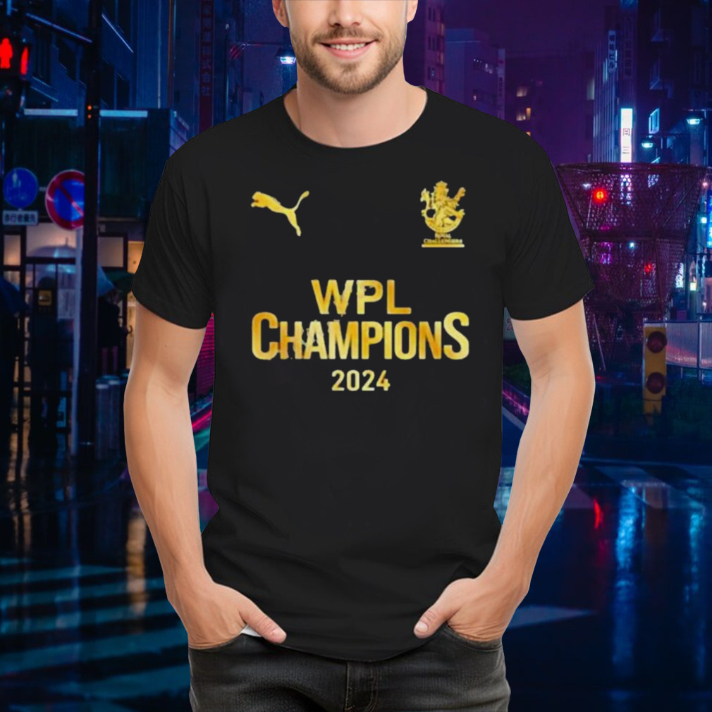 Rcb Women’S Team Wpl Champions 2024 Shirt