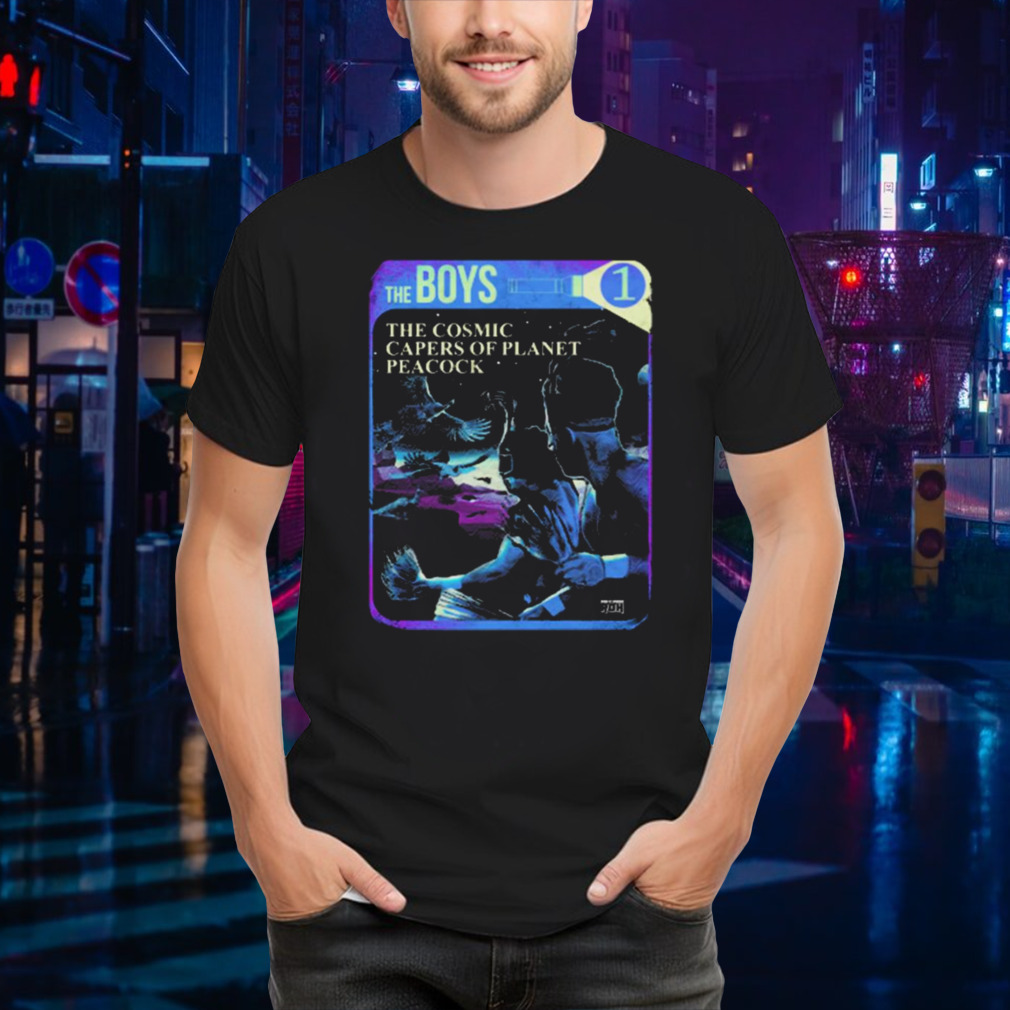 The Boys The Cosmic Capers Of Planet Peacock Vol. 1 T-shirt