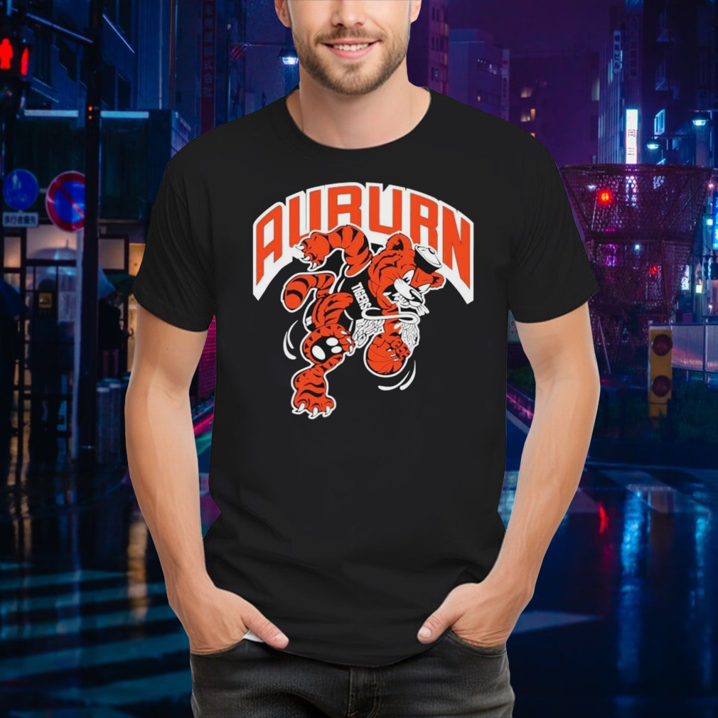 Vintage Auburn Basketball Ncaa Team Shirt