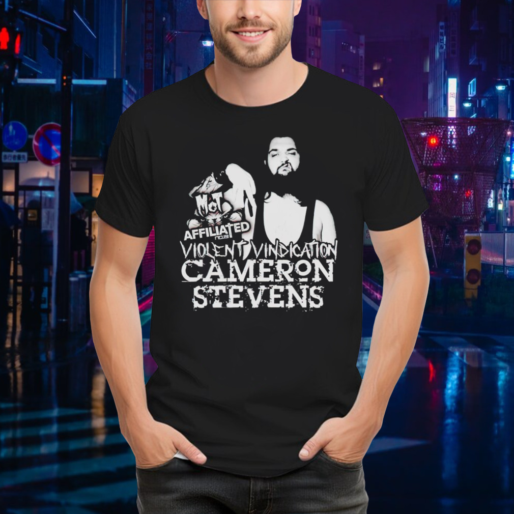 Violent Vindication Cameron Stevens shirt