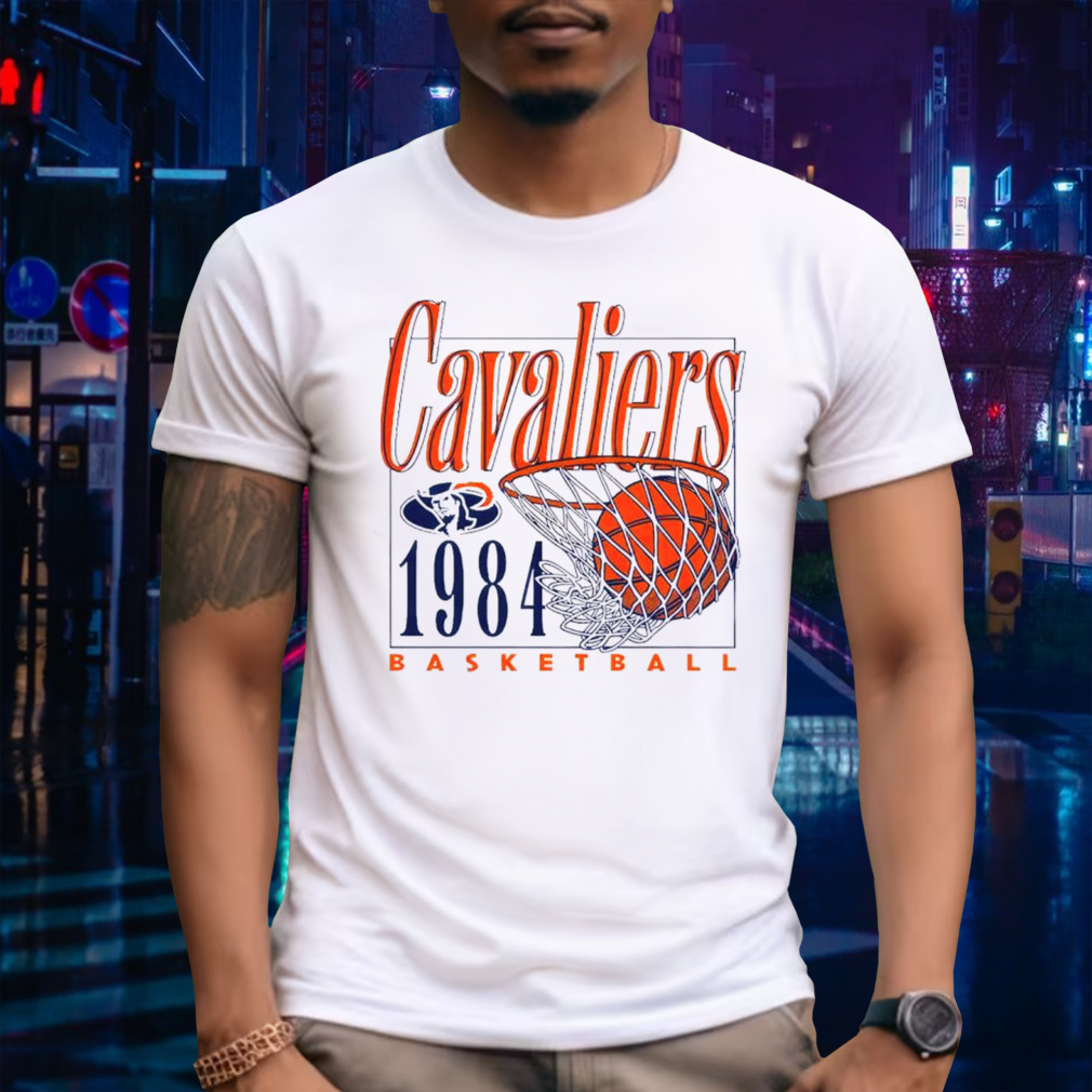 UVA Cavaliers men’s basketball 1984 retro logo shirt