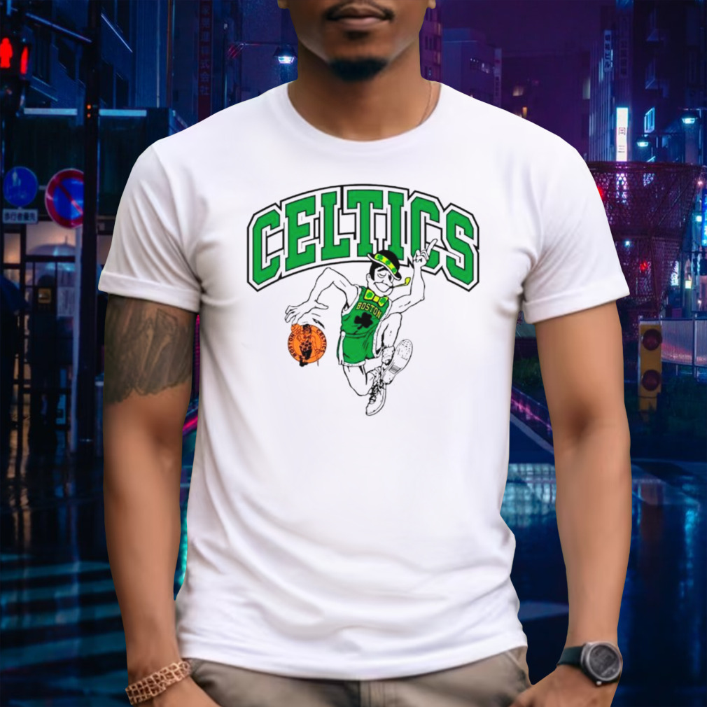 Celtics Lucky the Leprechaun Dancing shirt