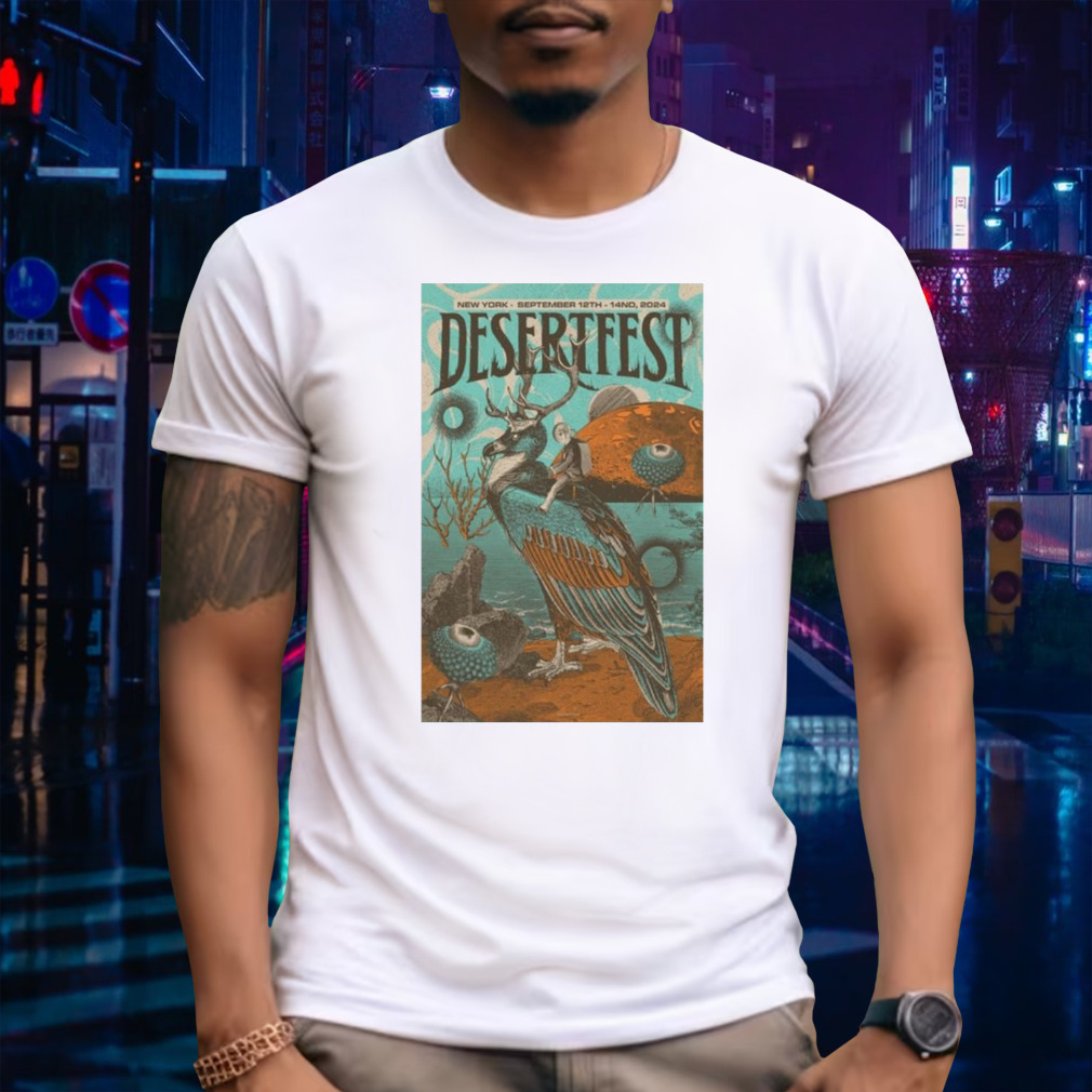 Desertfest New York Sept 12-14 2024 Event Shirt