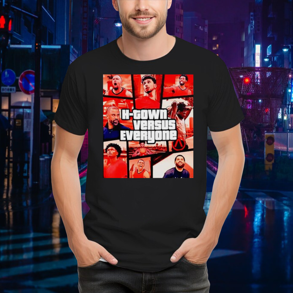 H-Town Vs Everyone GTA parody shirt
